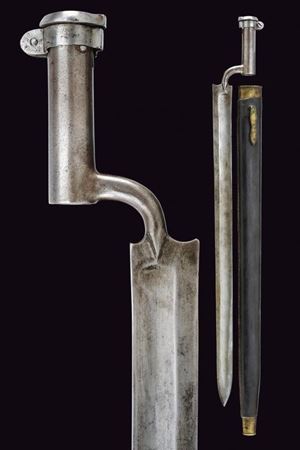 "Haubajonett" a ghiera mod. 1842 per Jaegerstutzen