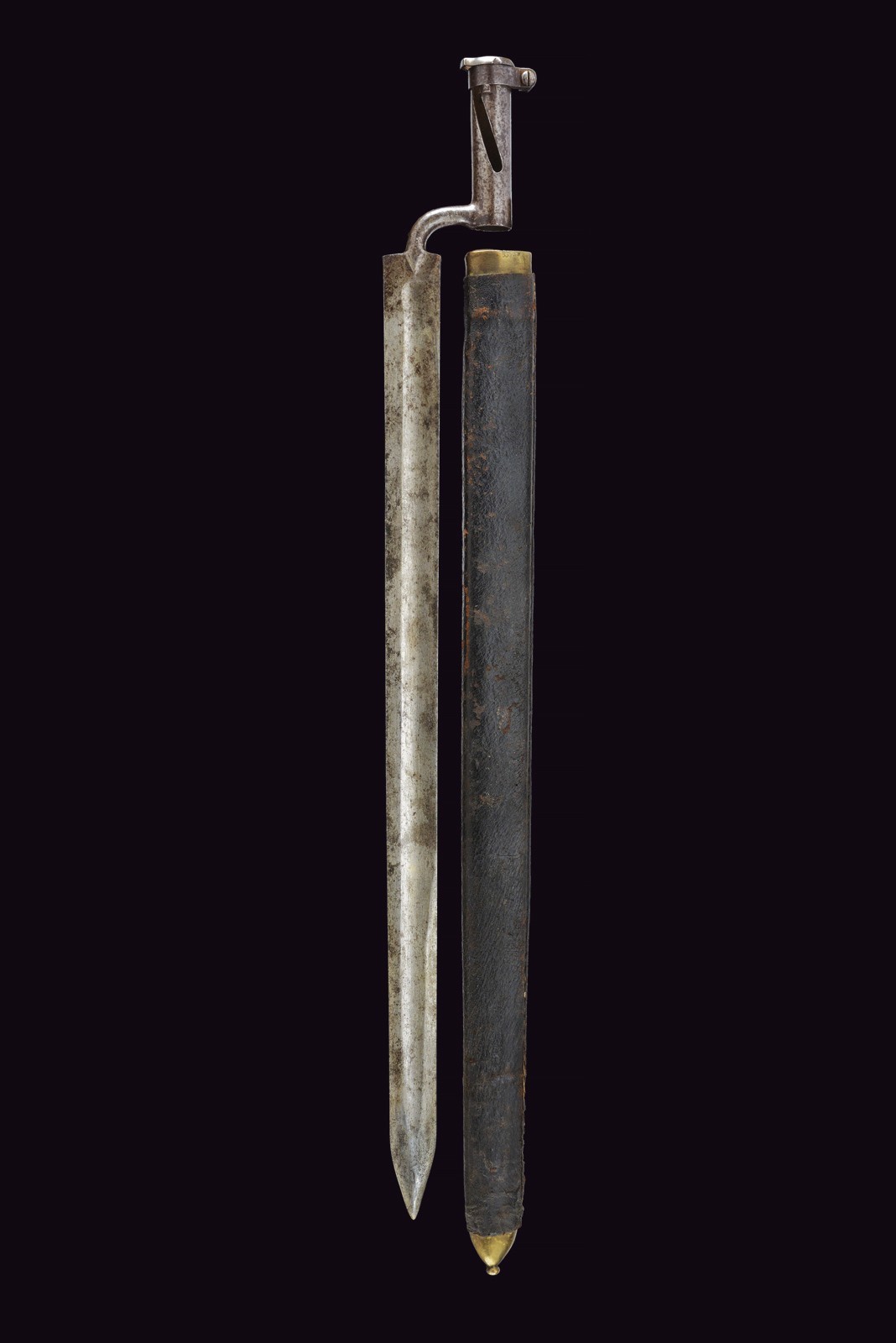 "Haubajonett" a ghiera mod. 1853 per Jaegerstutzen
