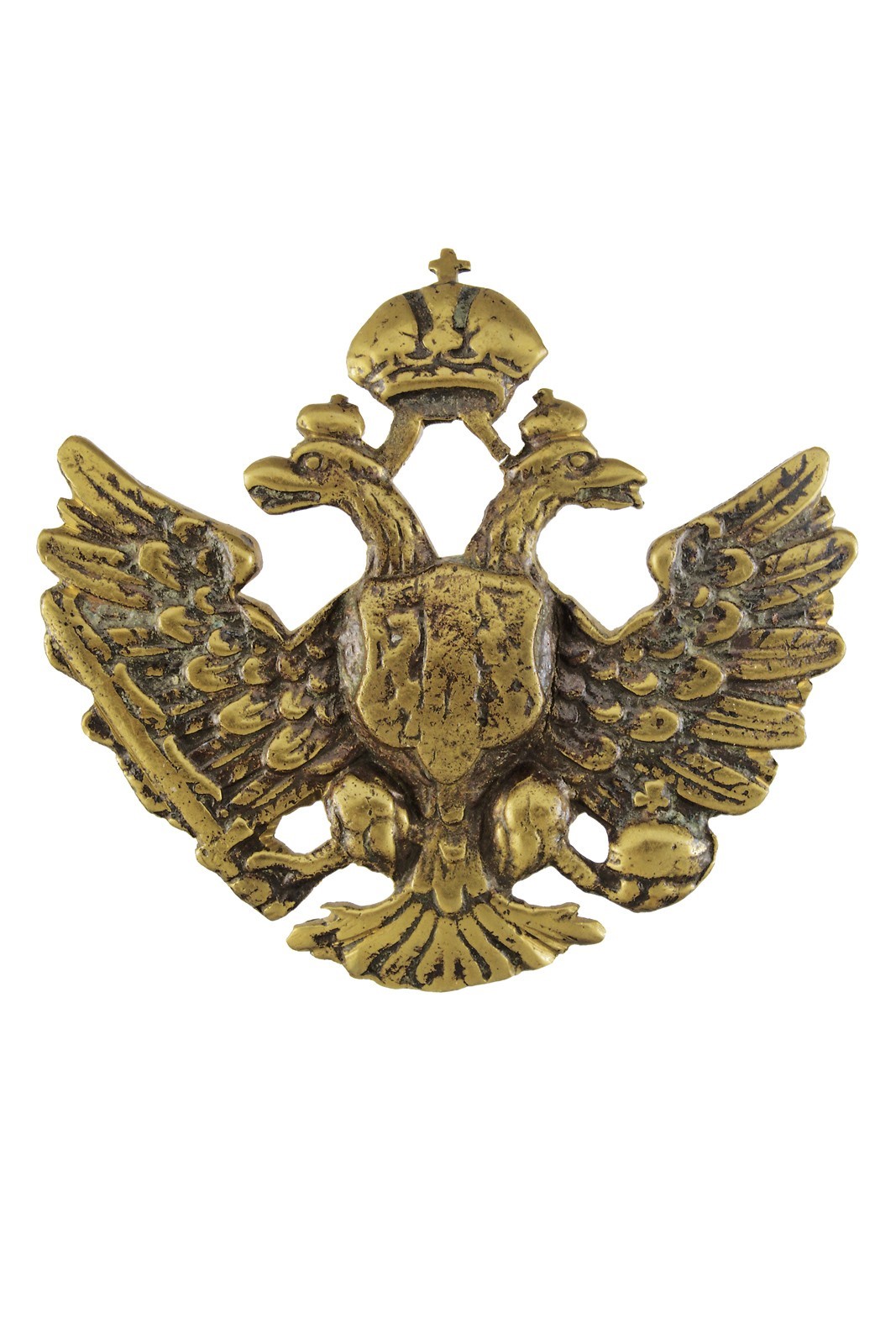 Lotto di due piccoli fregi con aquila imperiale