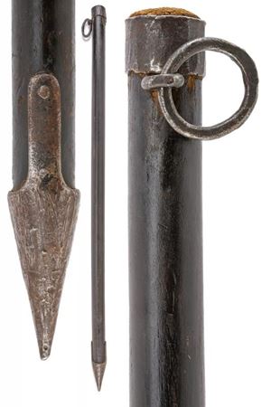 Picchetto da cavalleria per lo stazionamento del cavallo