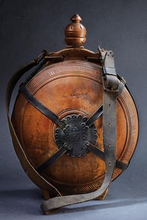 Borraccia in legno (Csutora) da reparto