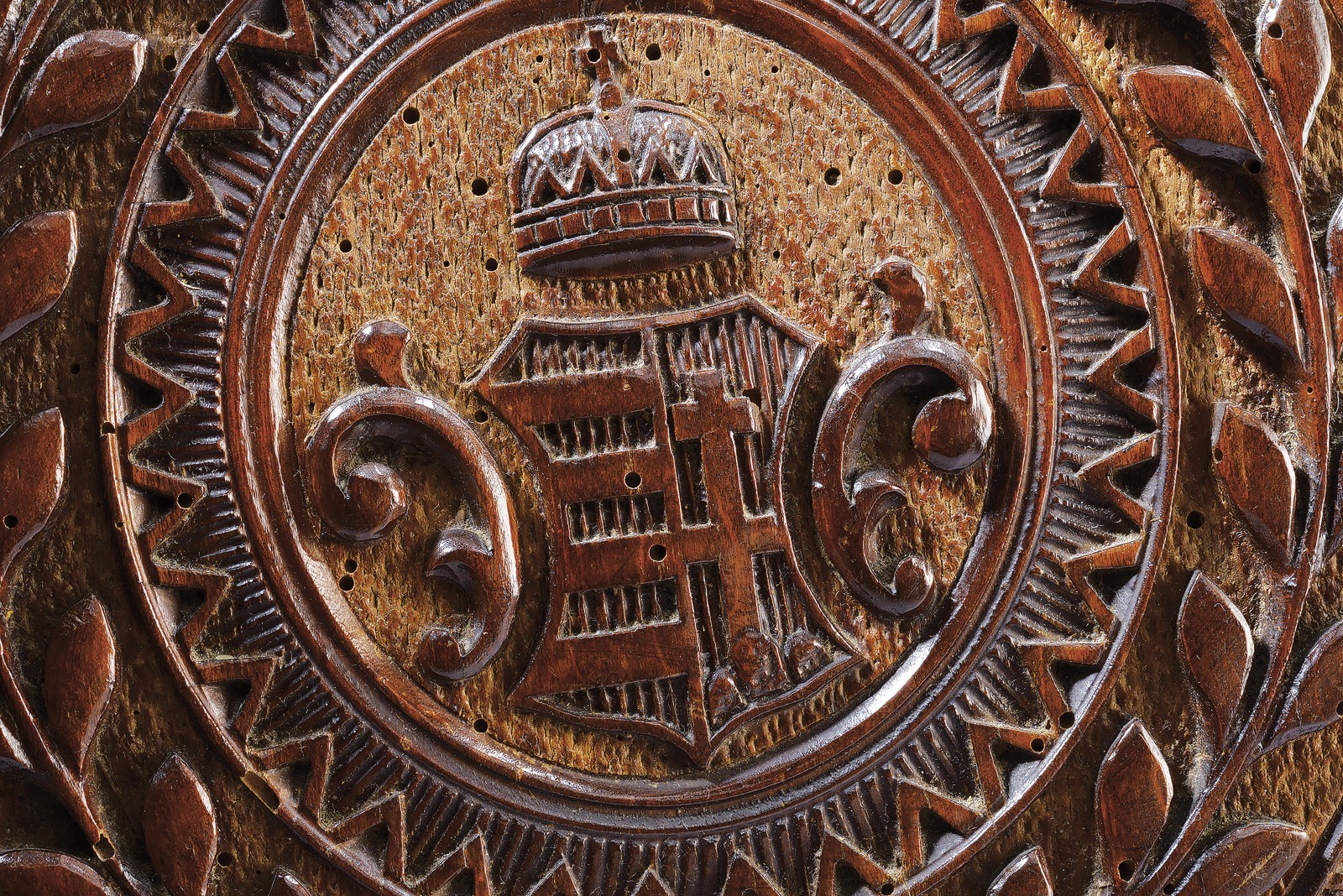 Borraccia in legno, tecnica Impero austro-ungarico
