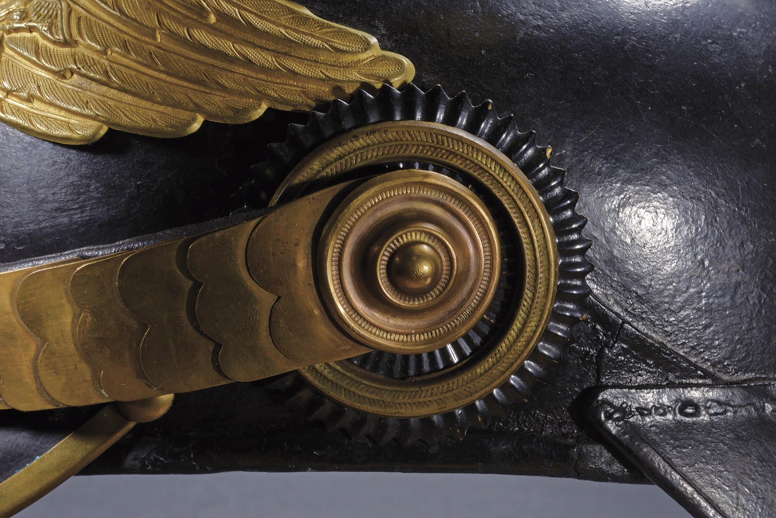 Elmo da ufficiale riservista, Garde-Fuß-Artillerie-Rgt., Prussia, circa 1900