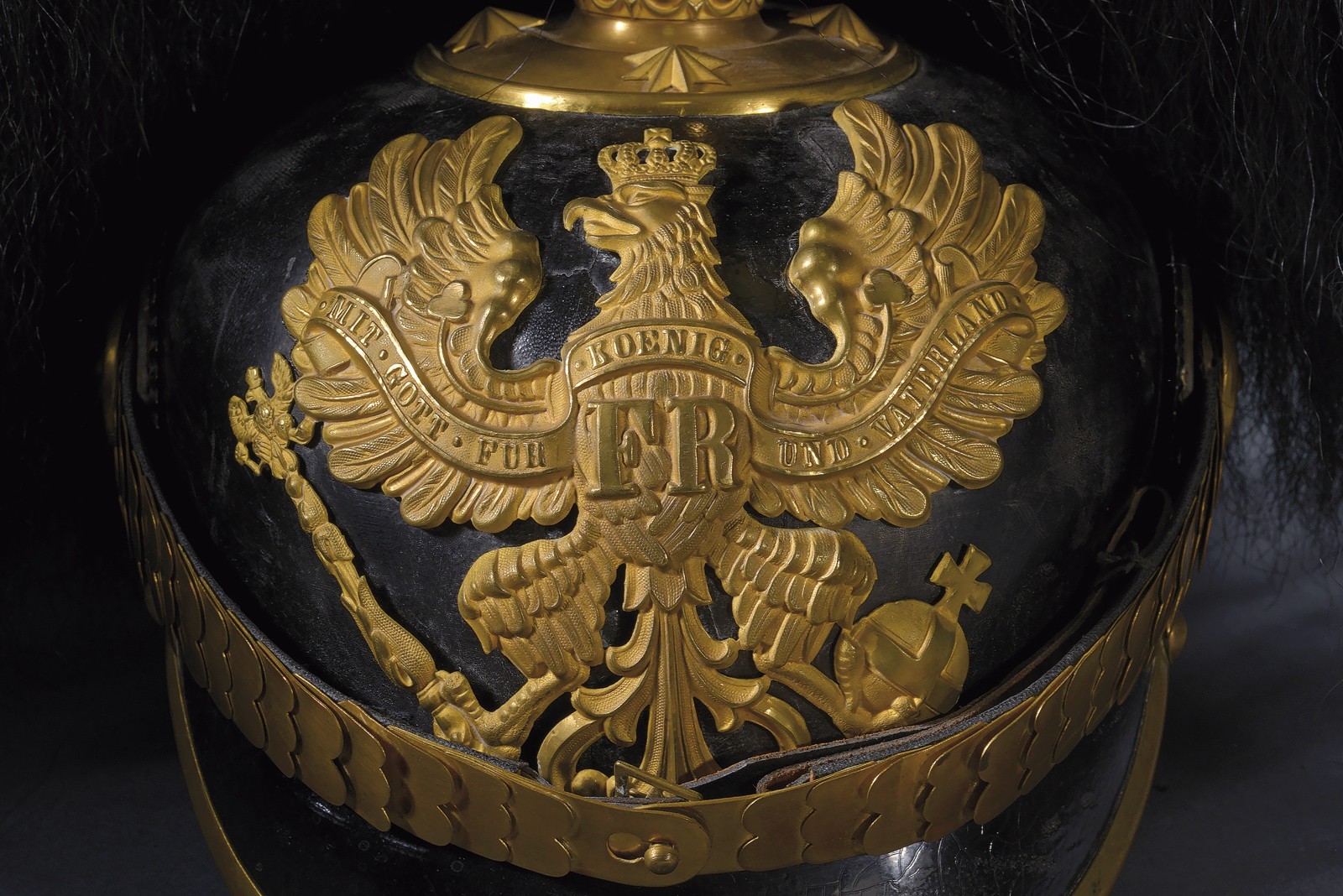 Elmo da ufficiale di fanteria, Prussia, 1910 circa