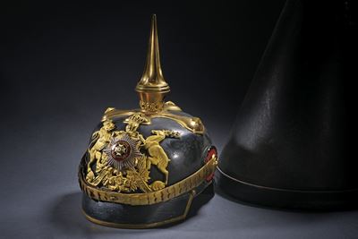 Elmo da generale, Württemberg, circa 1910