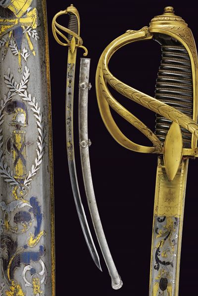 Sciabola da cavalleria, Granducato di Toscana, metà XIX secolo