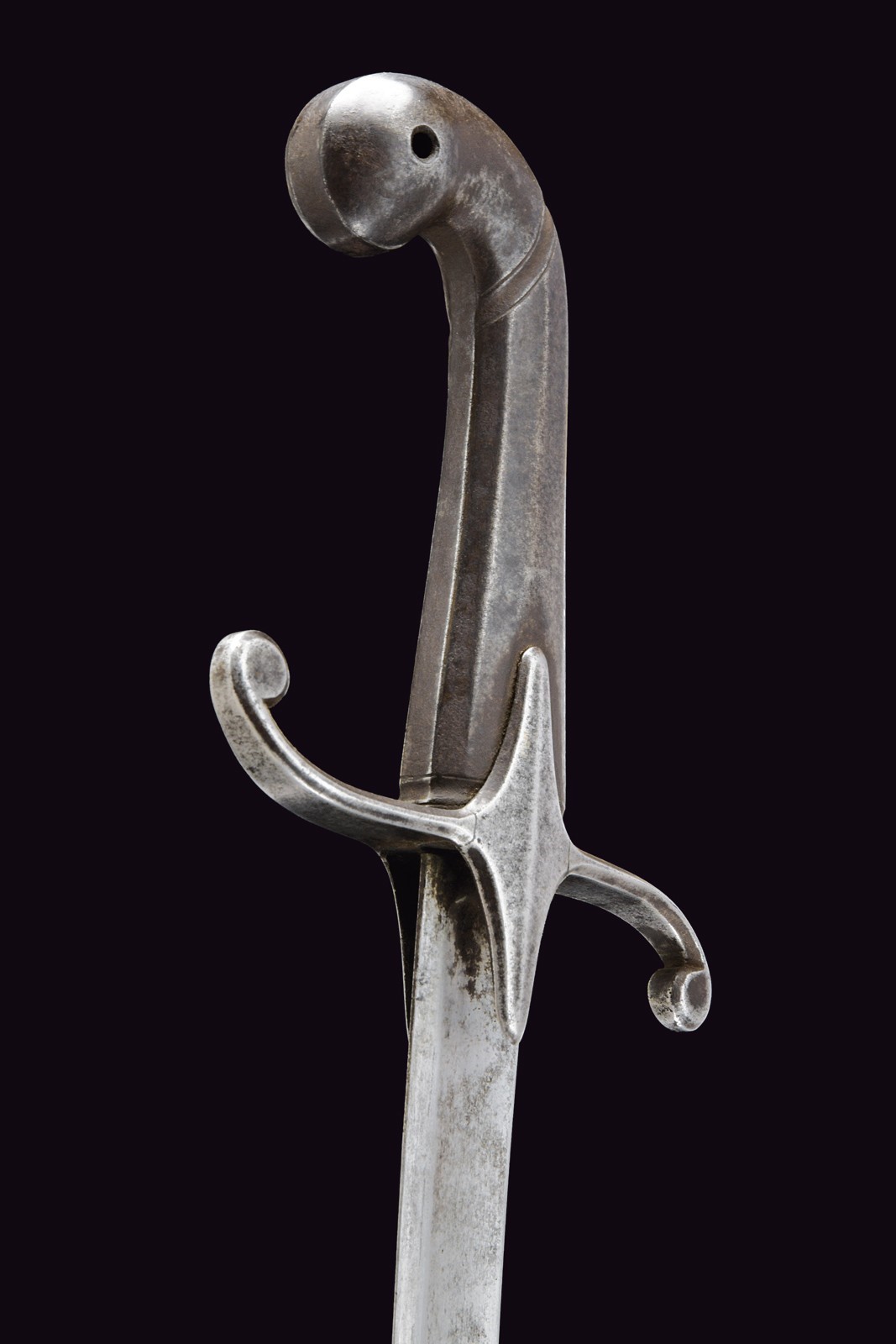 Sciabola all'orientale da ufficiale superiore, Ducato di Modena e Reggio, lunghezza 94,5 cm, Seco...