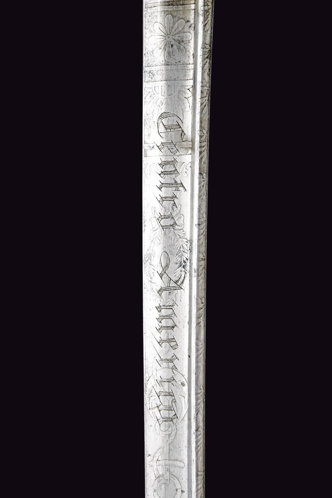Sciabola da marina per ufficiale sabaudo, Regno di Sardegna, 1849, lunghezza 87,8 cm
