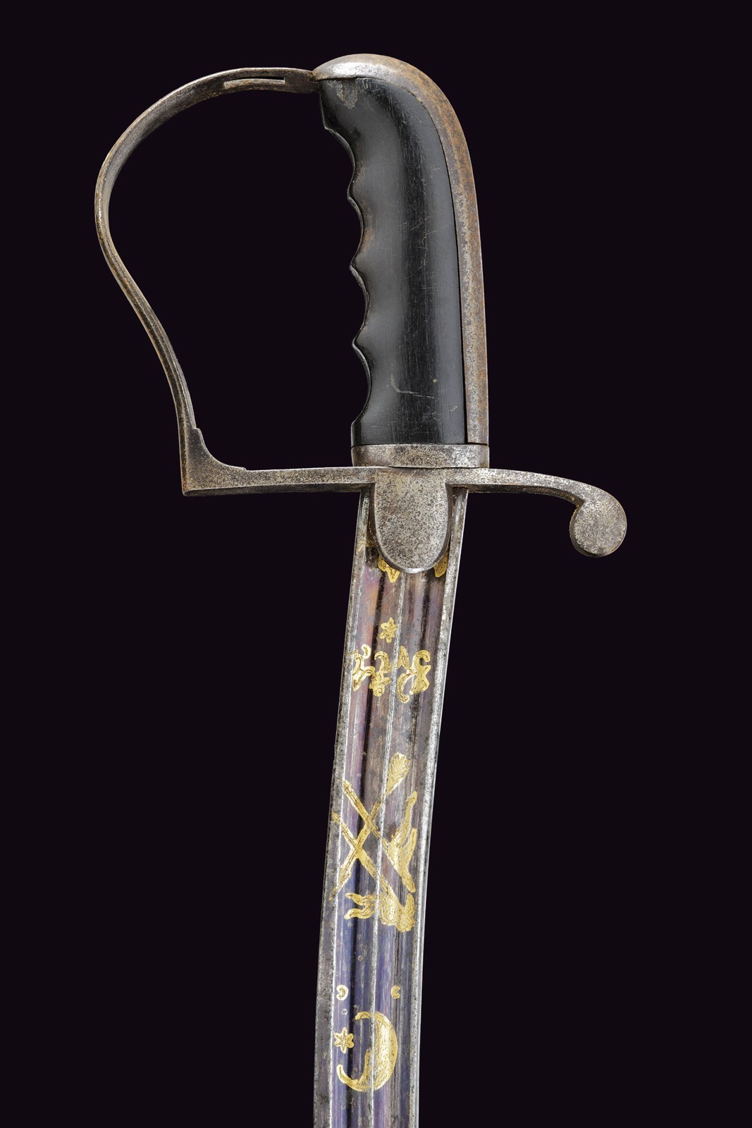Sciabola da ufficiale, Regno di Sardegna, 1820-1840