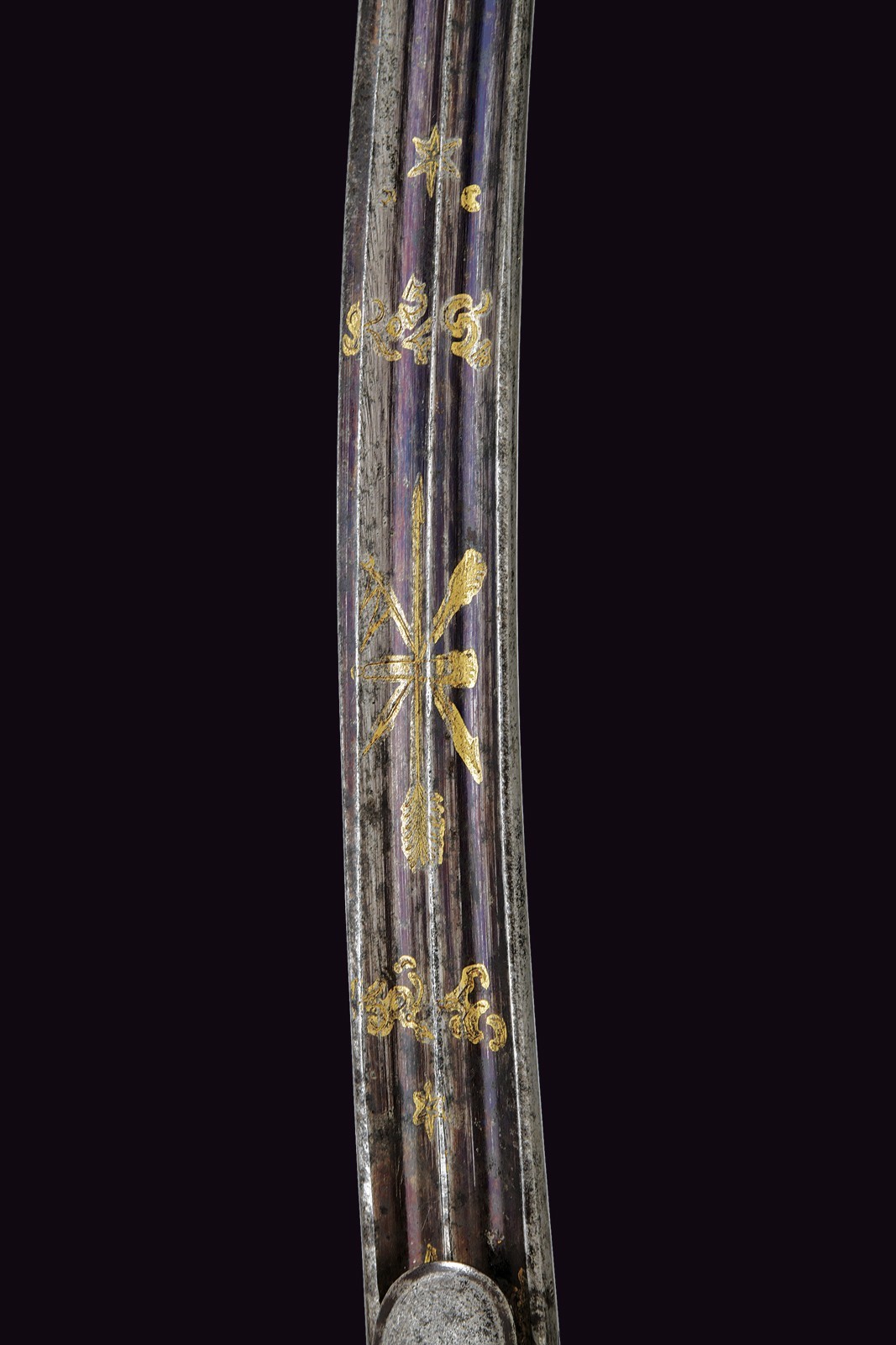 Sciabola da ufficiale, Regno di Sardegna, 1820-1840