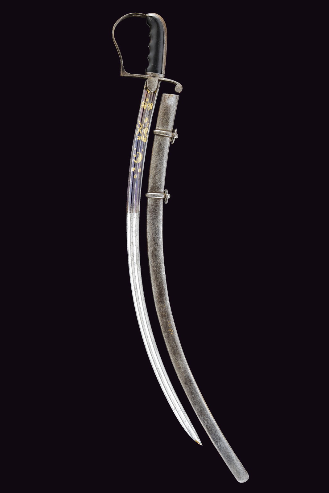 Sciabola da ufficiale, Regno di Sardegna, 1820-1840
