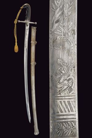 Sciabola per ufficiale del corpo di stato Maggiore adottata nel 1843