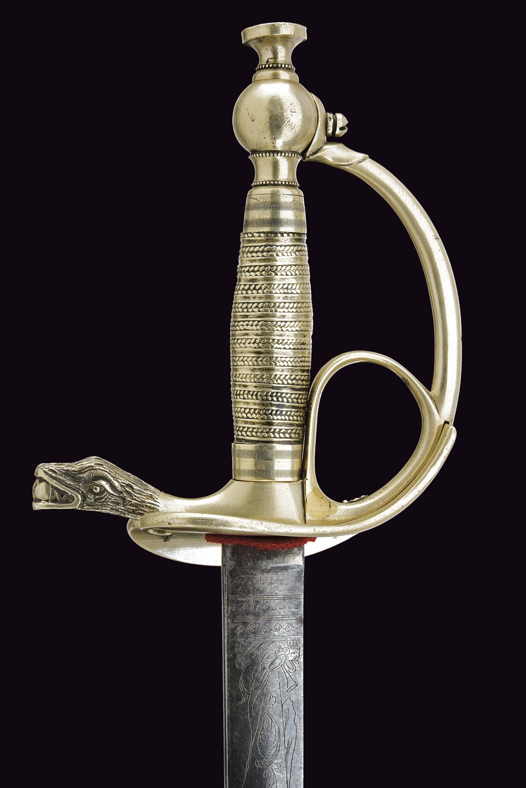 Spada Albertina modello 1833 da Ufficiale Medico, Regno di Sardegna, lunghezza 99 cm