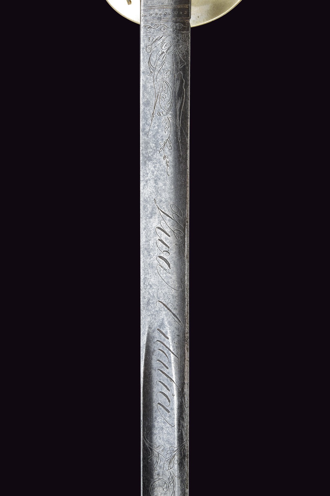 Spada Albertina modello 1833 da Ufficiale Medico, Regno di Sardegna, lunghezza 99 cm