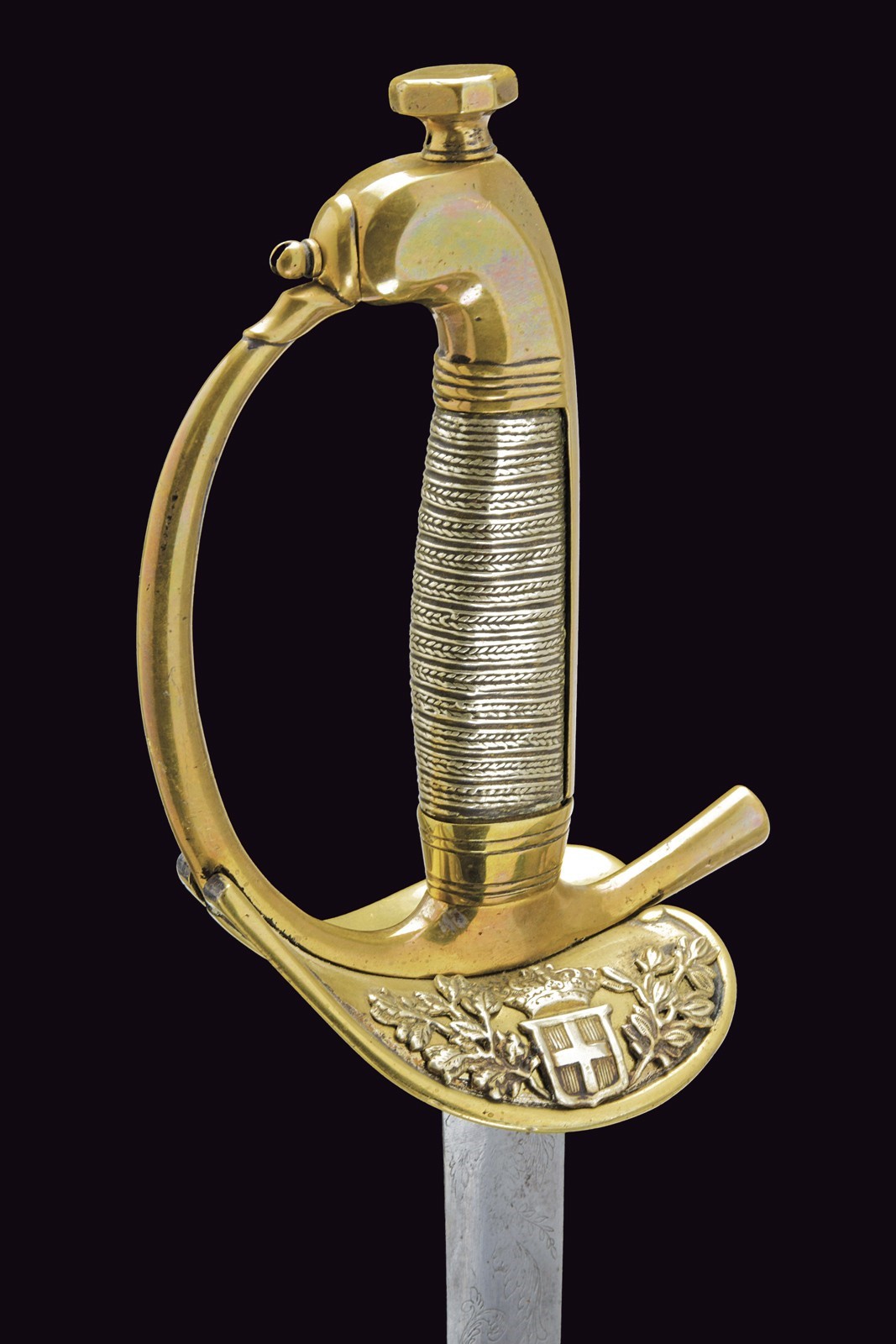 Spada Albertina mod. 1833, Servizio Amministrativo, Regno di Sardegna