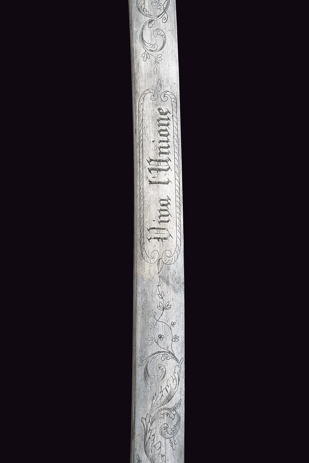 Spada Albertina mod. 1833, Servizio Amministrativo, Regno di Sardegna