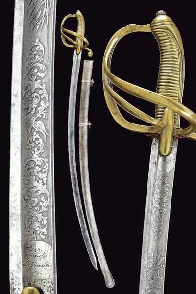 Sciabola della Guardia d'Onore, Regno delle Due Sicilie, 1847