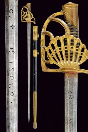 Spada delle compagnia delle Reali Guardie del Corpo