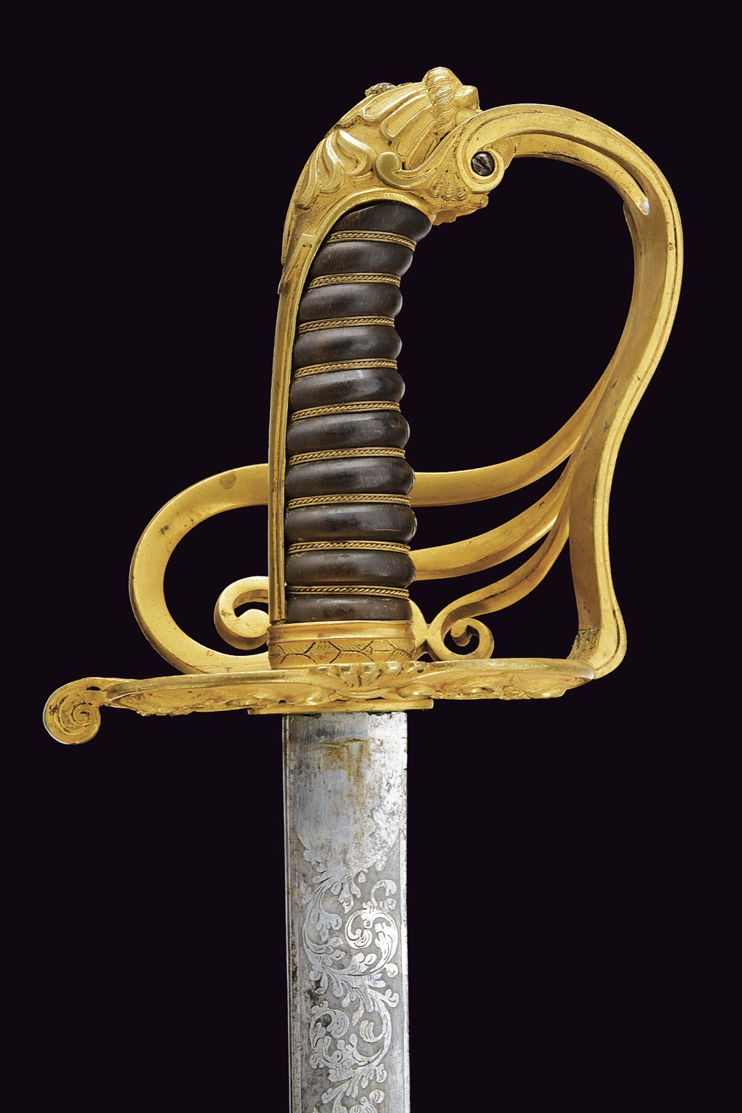 Spadone da ufficiale di Stato Maggiore Generale della Guardia Civica, Modello 1847, Stato Pontifi...