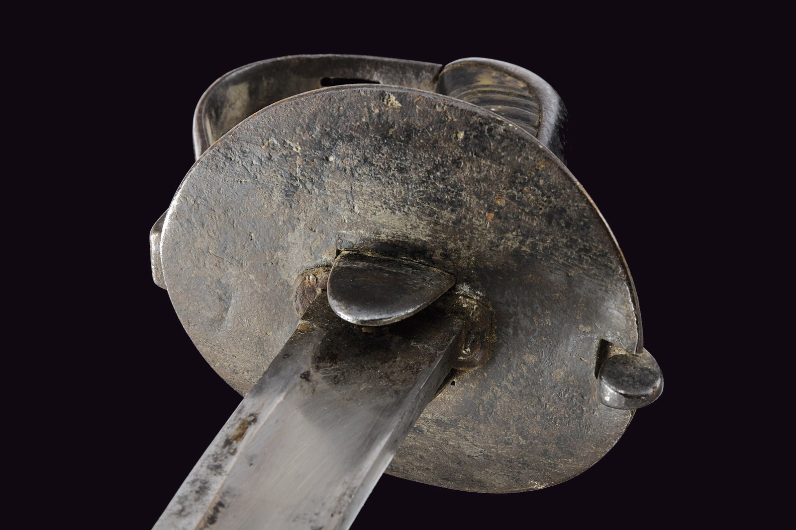 Sciabola da abbordaggio, ferro, lunghezza 100 cm, metà XIX secolo
