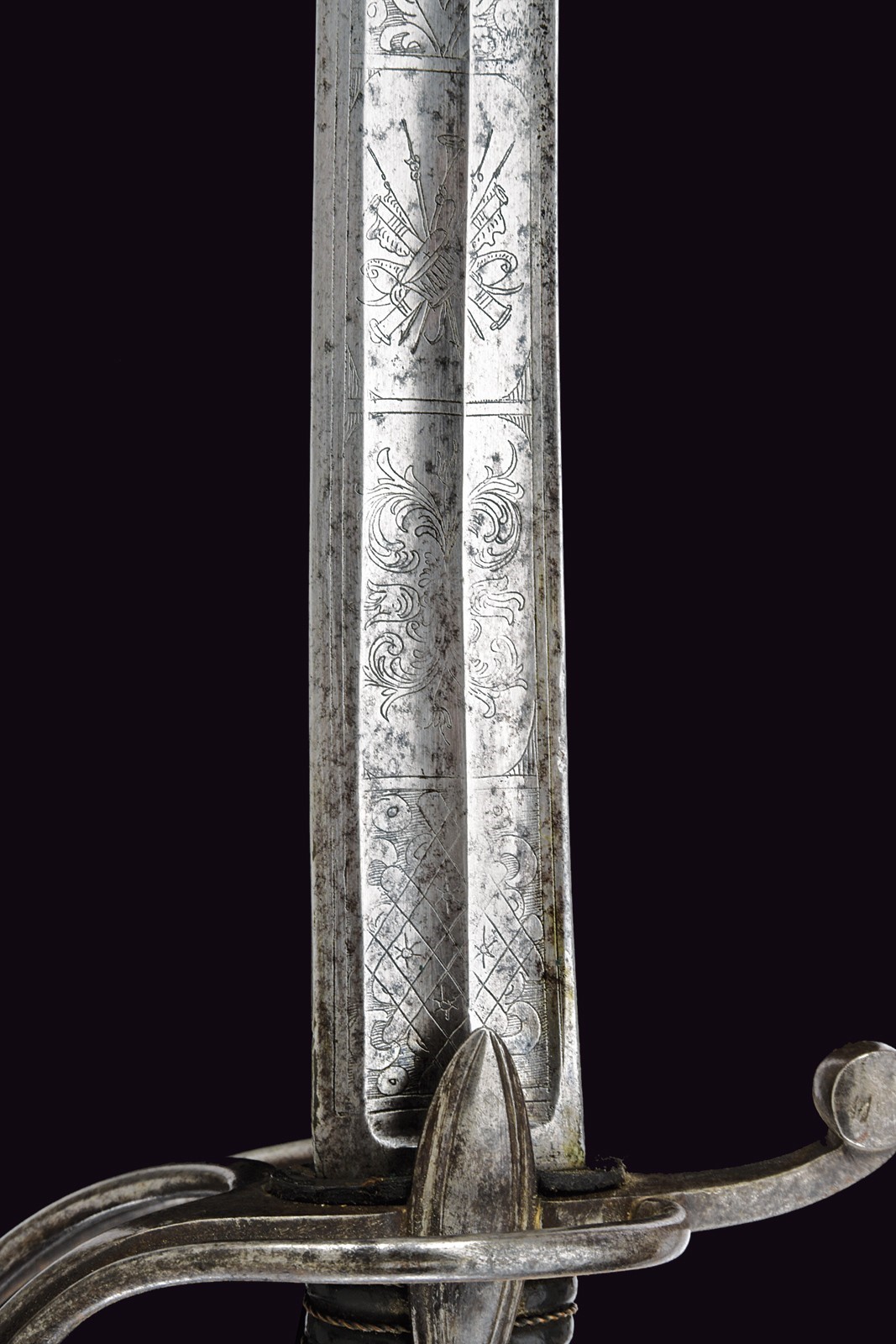 Sciabola da ufficiale degli ussari, Francia, fine del XVIII secolo