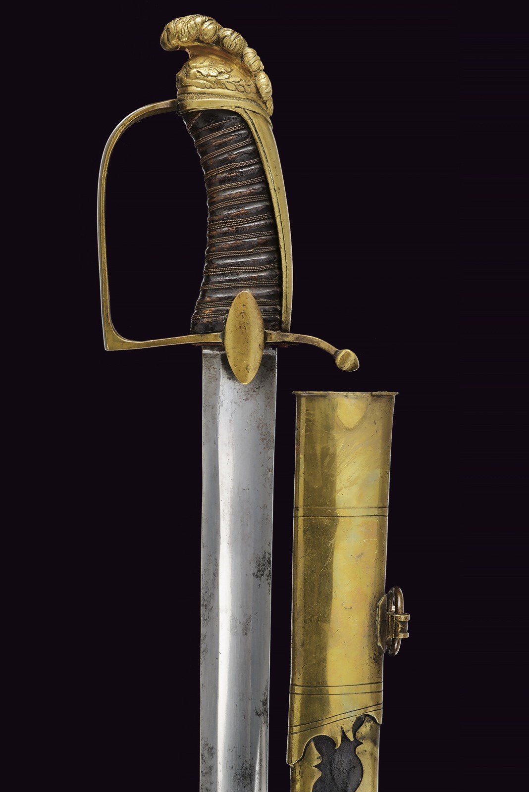 Sciabola d'onore, Francia, primo quarto del XIX secolo, lunghezza 86,7 cm