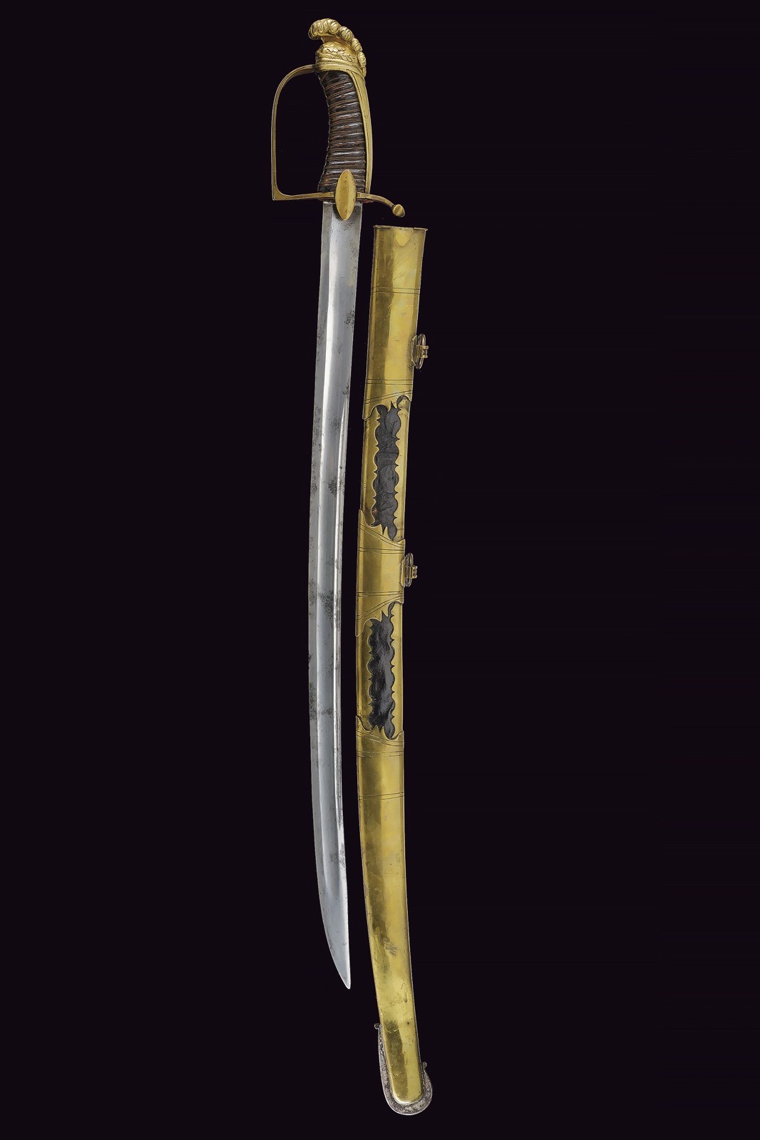 Sciabola d'onore, Francia, primo quarto del XIX secolo, lunghezza 86,7 cm
