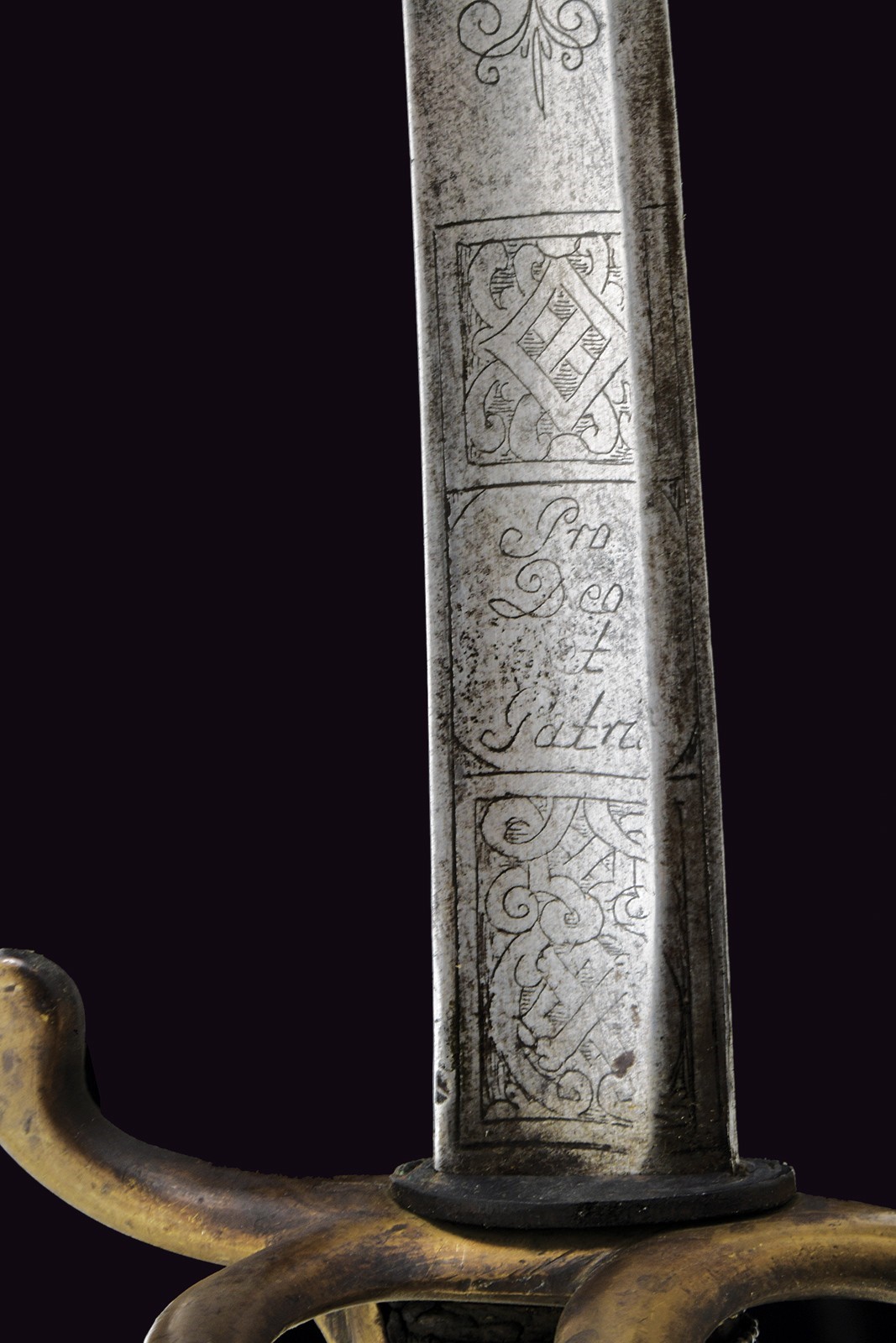 Sciabola da ufficiale di cavalleria di tipo AN XI, Germania, circa 1815