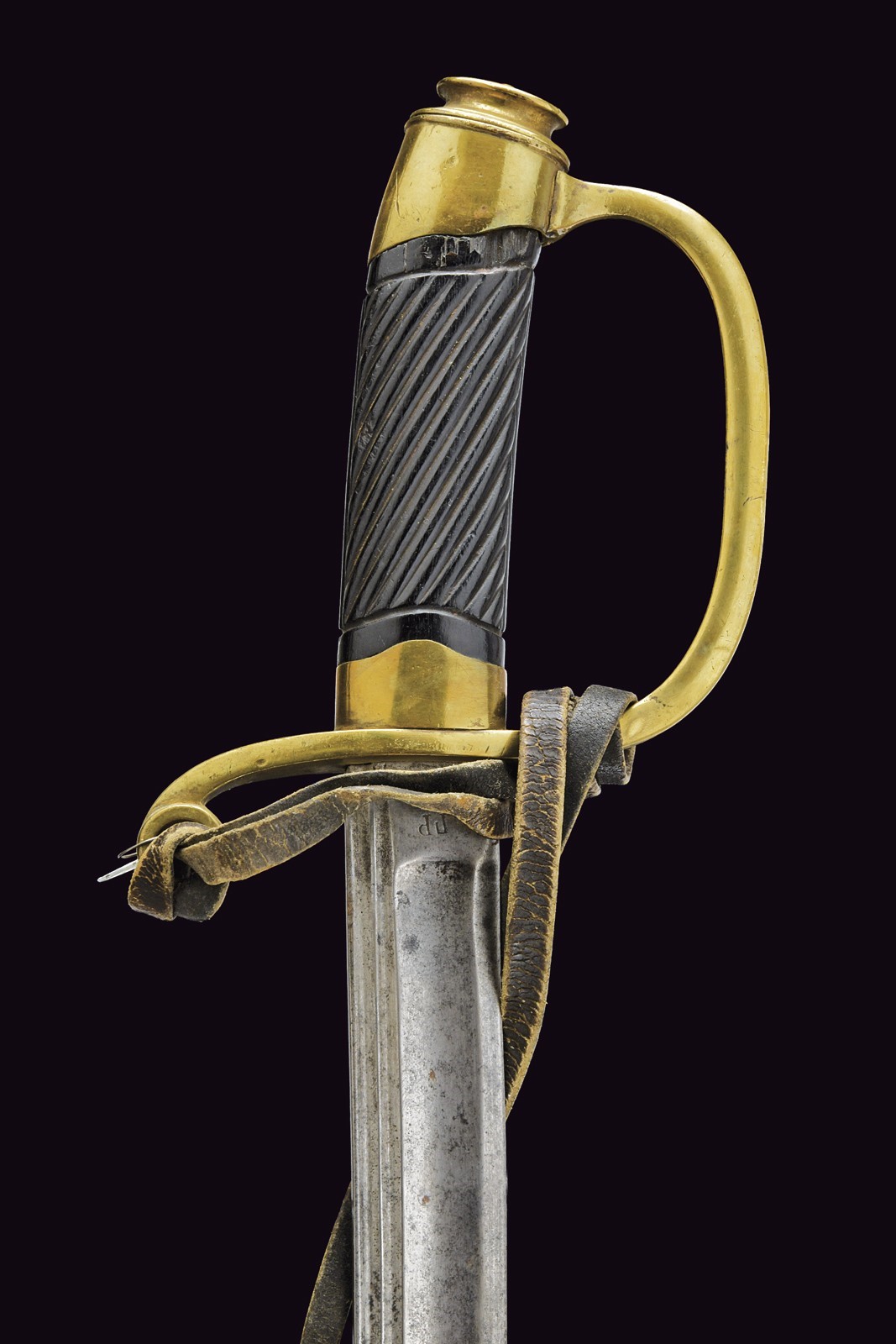 Shasqua da ufficiale dei dragoni, Russia imperiale, lunghezza 89,6 cm, circa 1900