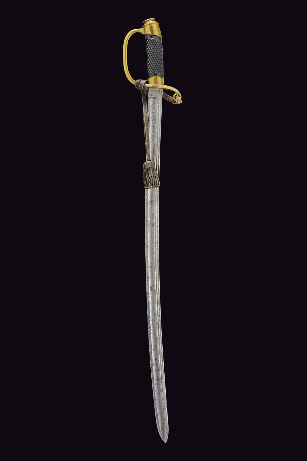 Shasqua da ufficiale dei dragoni, Russia imperiale, lunghezza 89,6 cm, circa 1900
