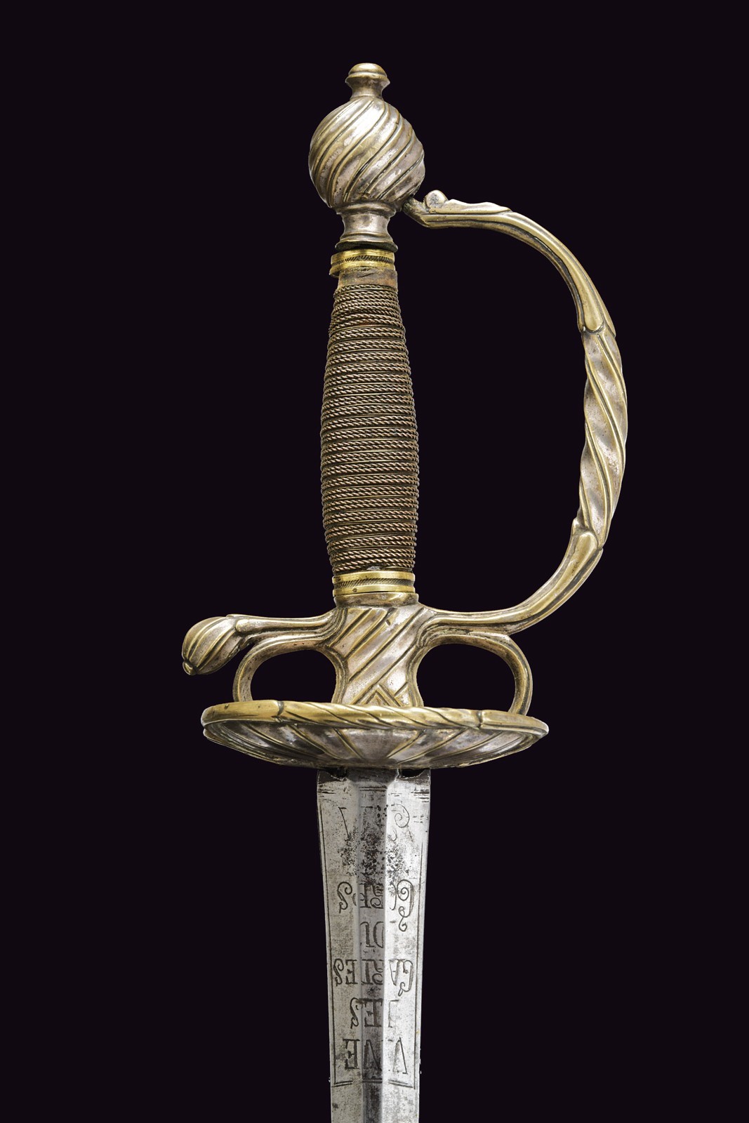 Spadino da ufficiale delle Guardie del Corpo di Sua Maestà, Modello 1774, Regno di Sardegna