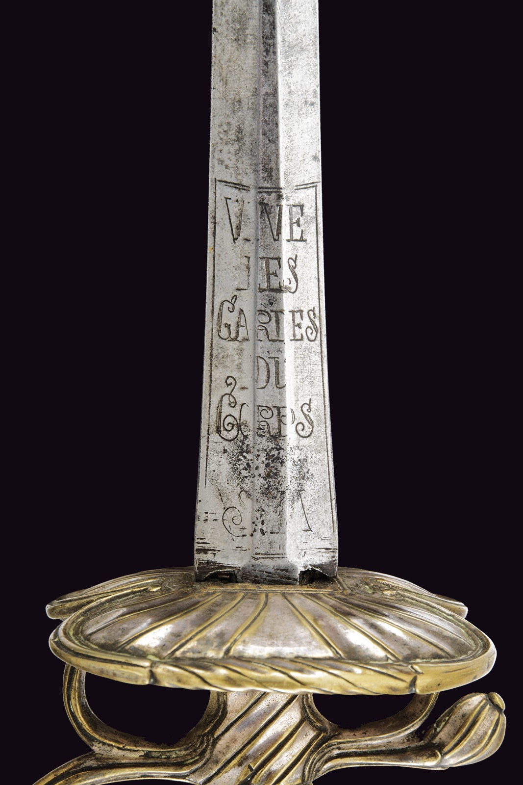 Spadino da ufficiale delle Guardie del Corpo di Sua Maestà, Modello 1774, Regno di Sardegna