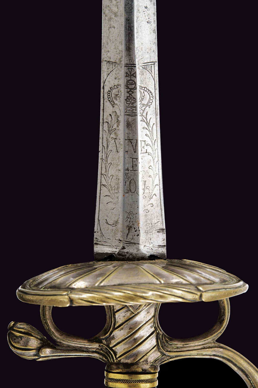 Spadino da ufficiale delle Guardie del Corpo di Sua Maestà, Modello 1774, Regno di Sardegna