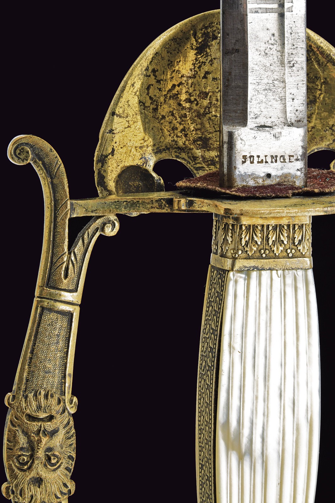 Spadino da funzionario amministrativo navale, Regno di Sardegna, lunghezza 87.3 cm, terzo quarto ...