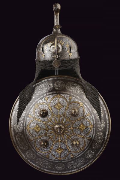 Set di khula-khud e sipar, Indopersia, Metà del XIX Secolo