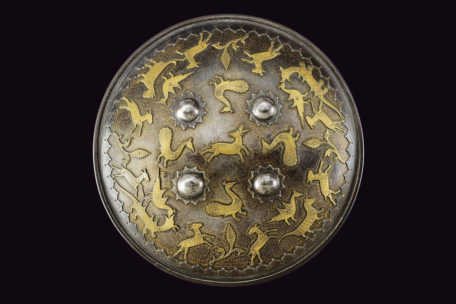 Oggetto Indopersiano, Sipar, diametro 36.4 cm, Seconda metà del XIX Secolo