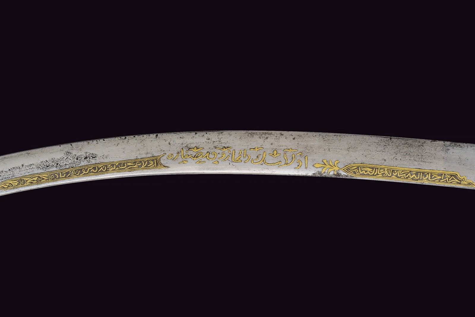 Importante shamshir, Turchia, Prima metà del XIX Secolo, 93.5 cm