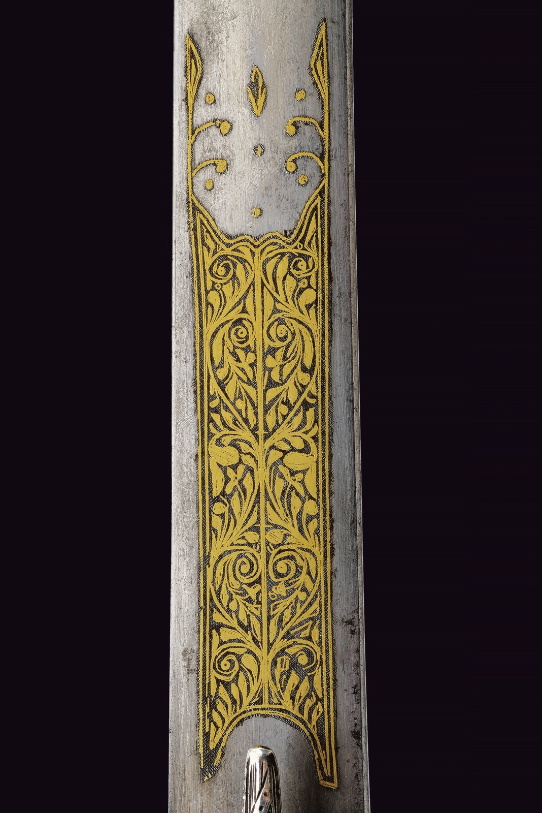 Importante shamshir, Turchia, Prima metà del XIX Secolo, 93.5 cm