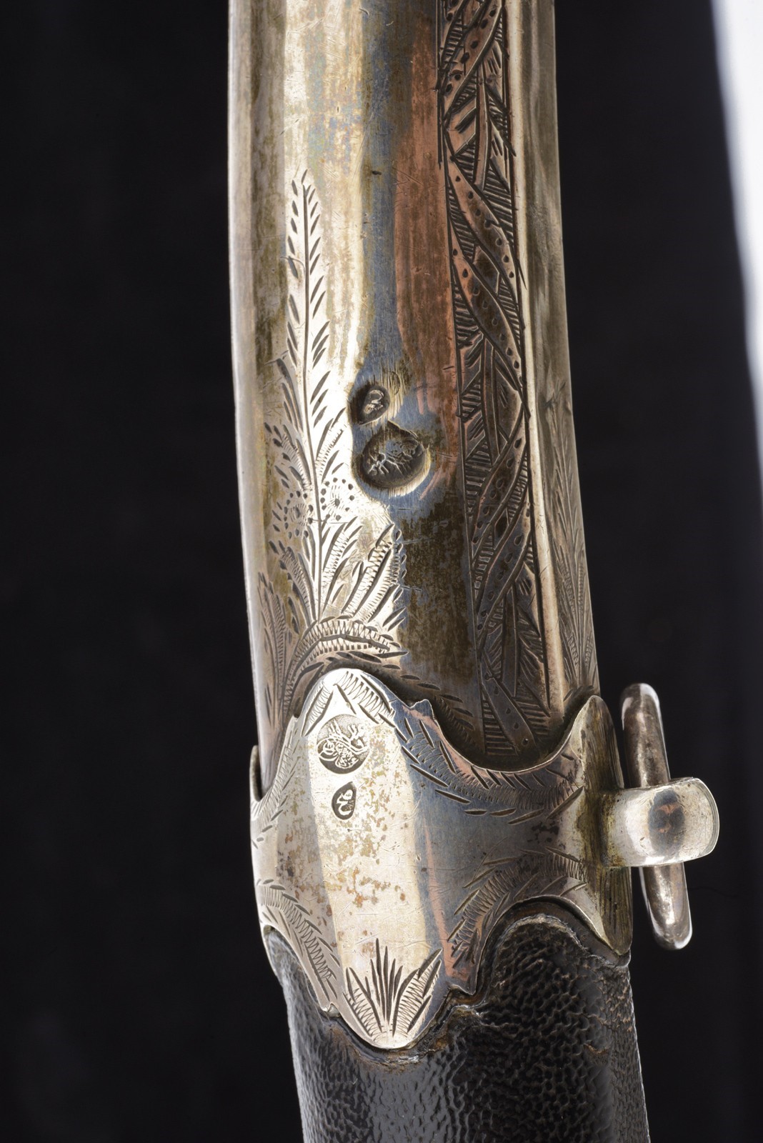 Importante shamshir, Turchia, Prima metà del XIX Secolo, 93.5 cm