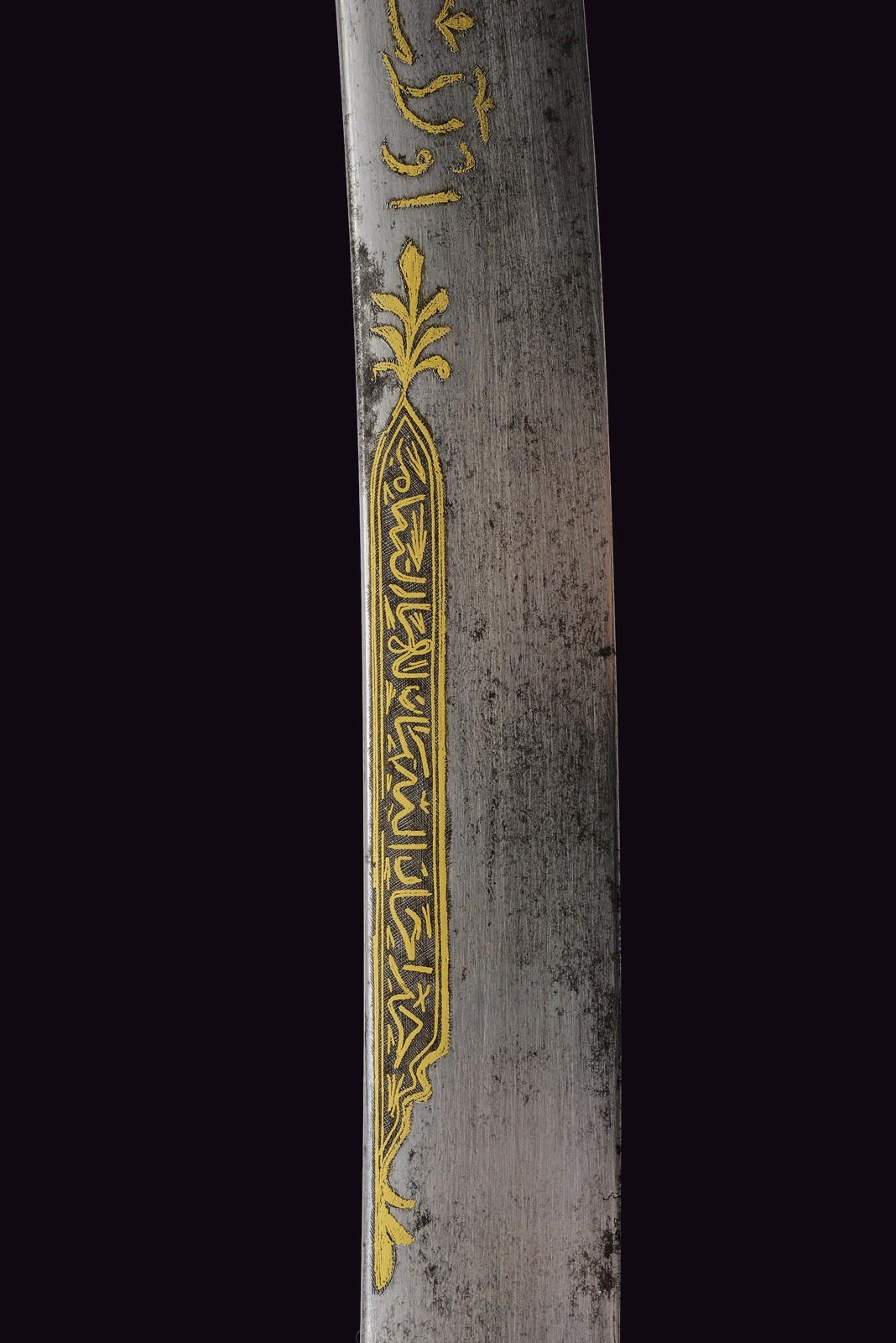 Importante shamshir, Turchia, Prima metà del XIX Secolo, 93.5 cm