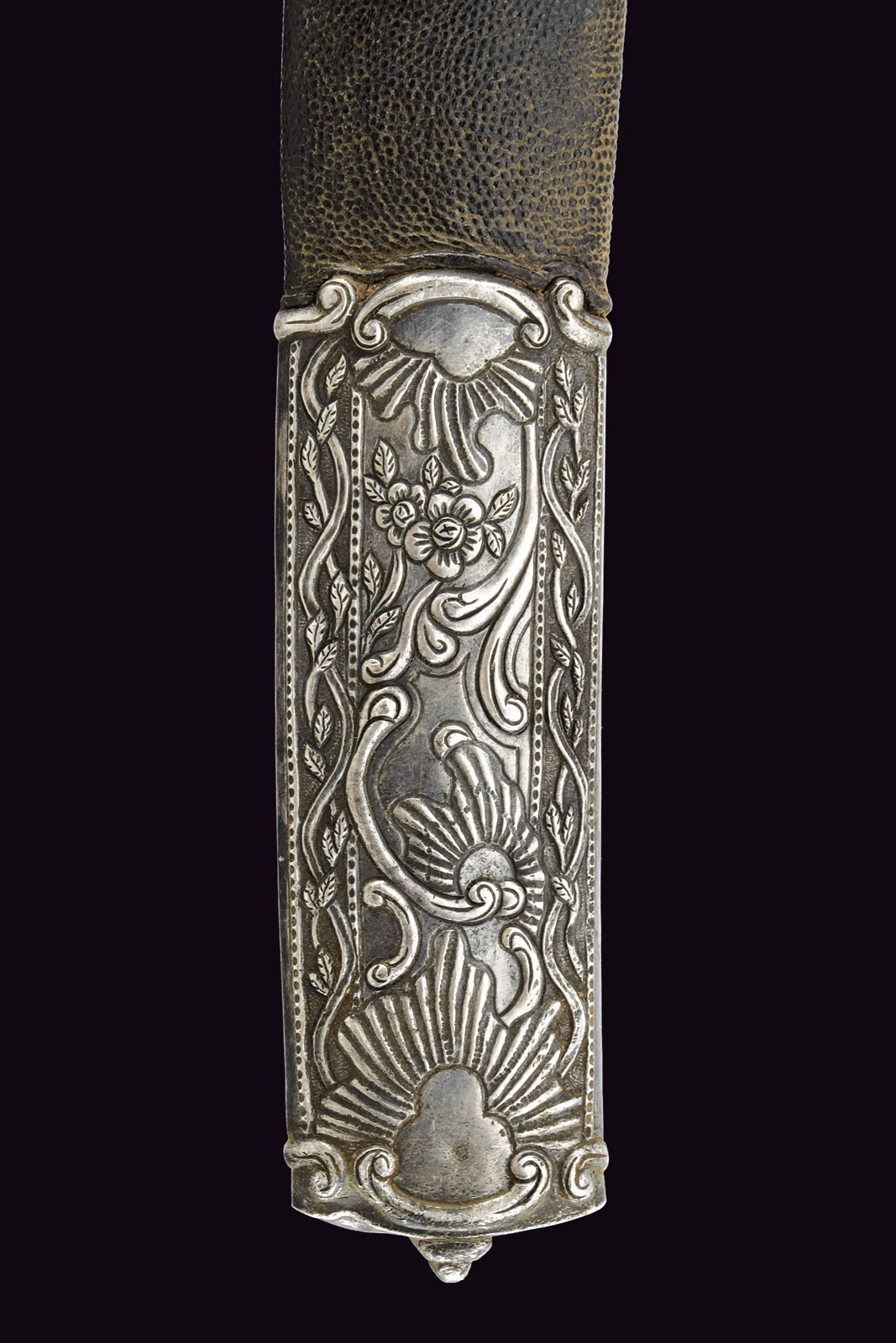 Karabela ottomana, XIX Secolo, fornimenti in argento