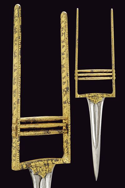 Lama, eleganti rifiniture in oro, Metà del XIX Secolo