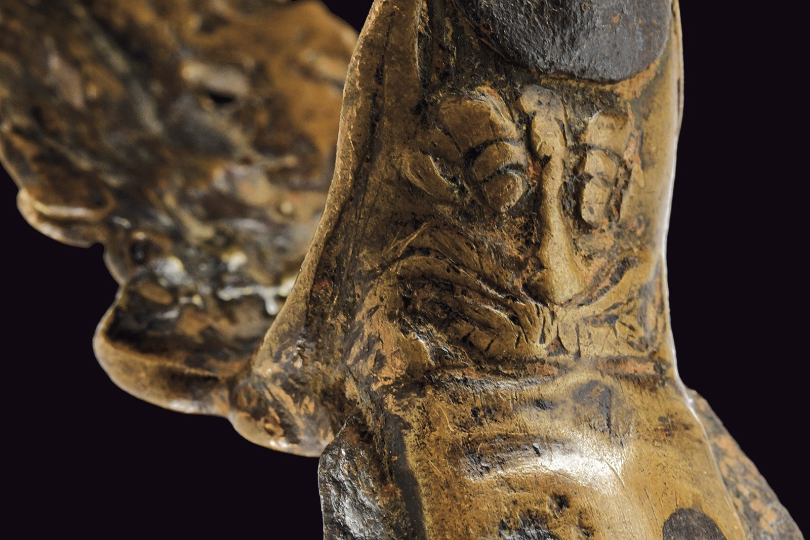 Bichwa indiana, lama curva in ferro, XVII/XVIII secolo