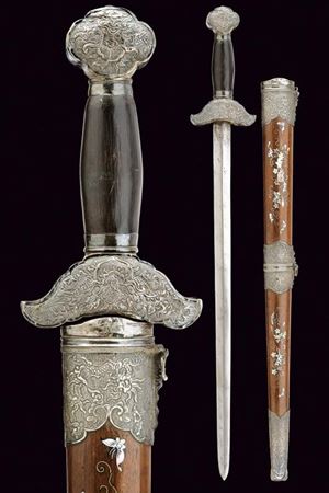 Bella spada con fornimenti in argento