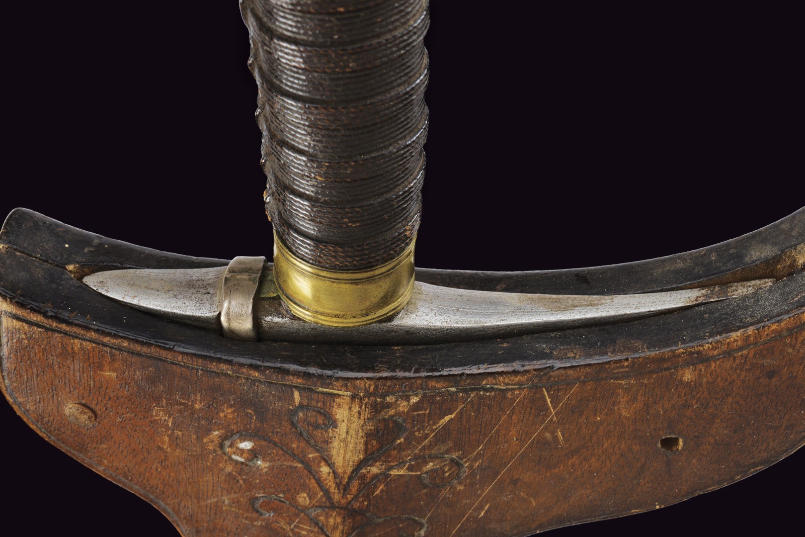 Sundang, Lama a doppio filo con decorazioni in metallo e legno, Filippine, Fine XIX Secolo