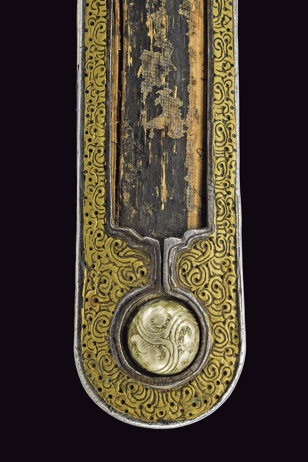 Spada corta tibetana del XIX secolo