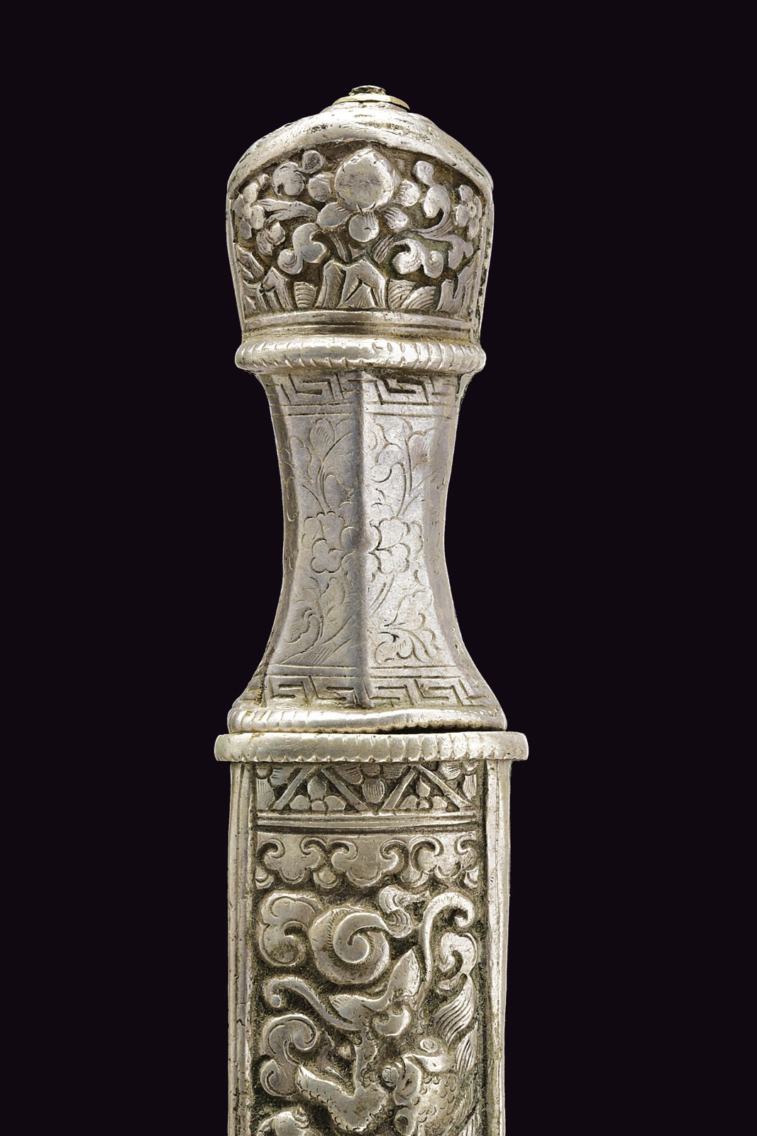Pugnale tibetano, fine XIX secolo