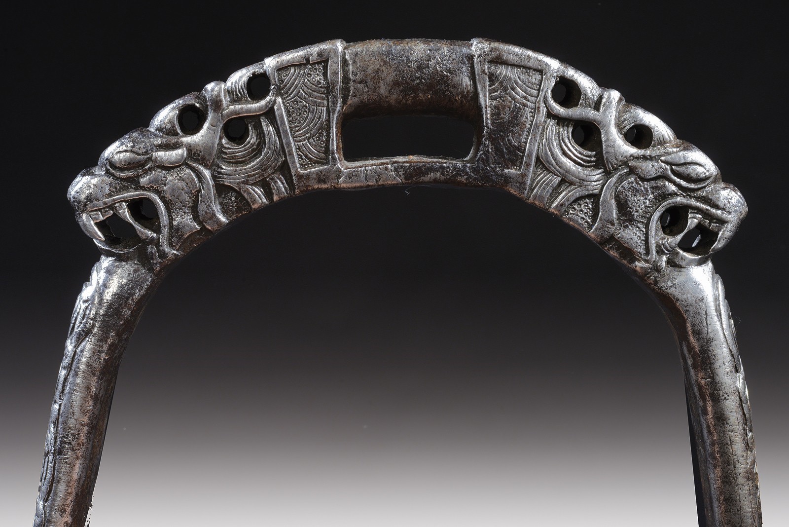 Staffe 'Yor', ferro, Tibet, XVII secolo