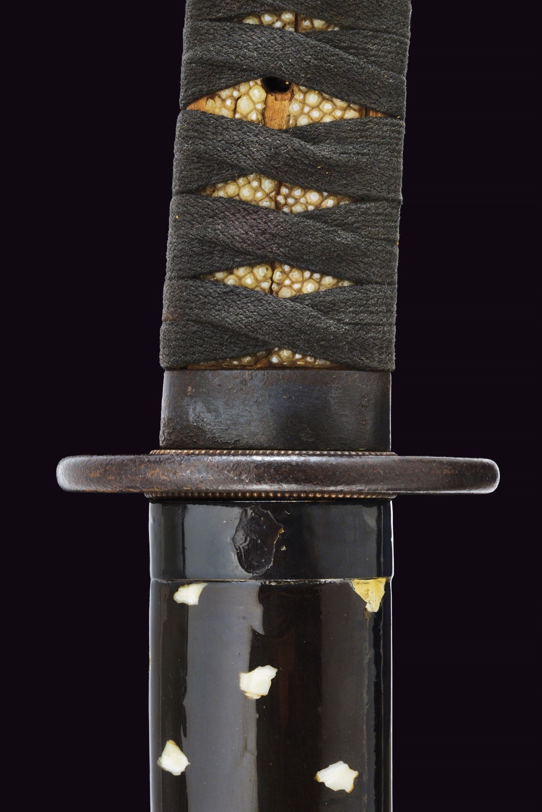 Katana, Giappone, Seconda metà del XIX Secolo, Lunghezza 100 cm