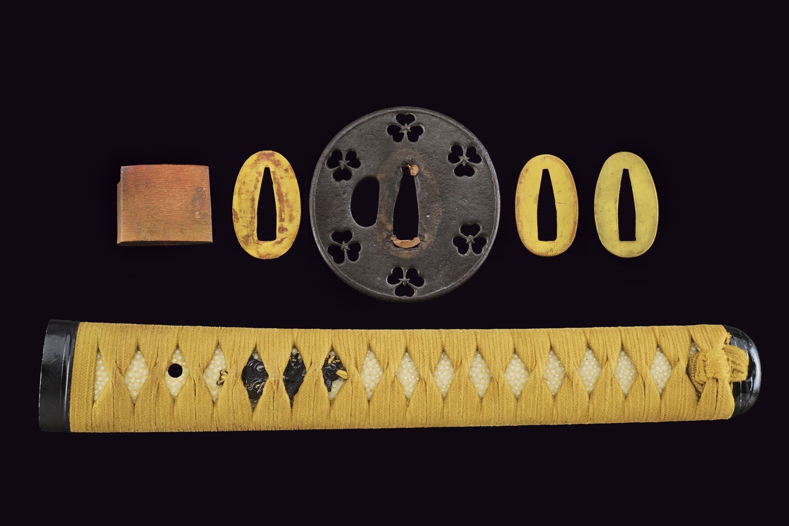 Katana in koshirae, Giappone, Periodo Showa, lunghezza 104,8 cm.